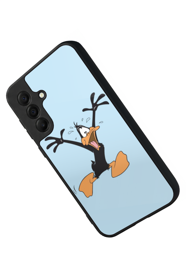Samsung Galaxy A17 Uyumlu Daffy duck Tasarımlı Glossy Premium Kılıf