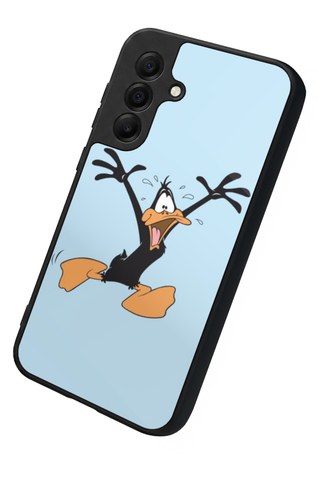 Samsung Galaxy A17 Uyumlu Daffy duck Tasarımlı Glossy Premium Kılıf