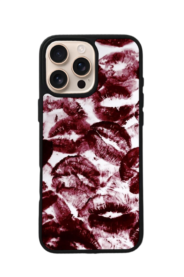 iPhone 14 Pro Uyumlu Dudak Tasarımlı Glossy Premium Kılıf
