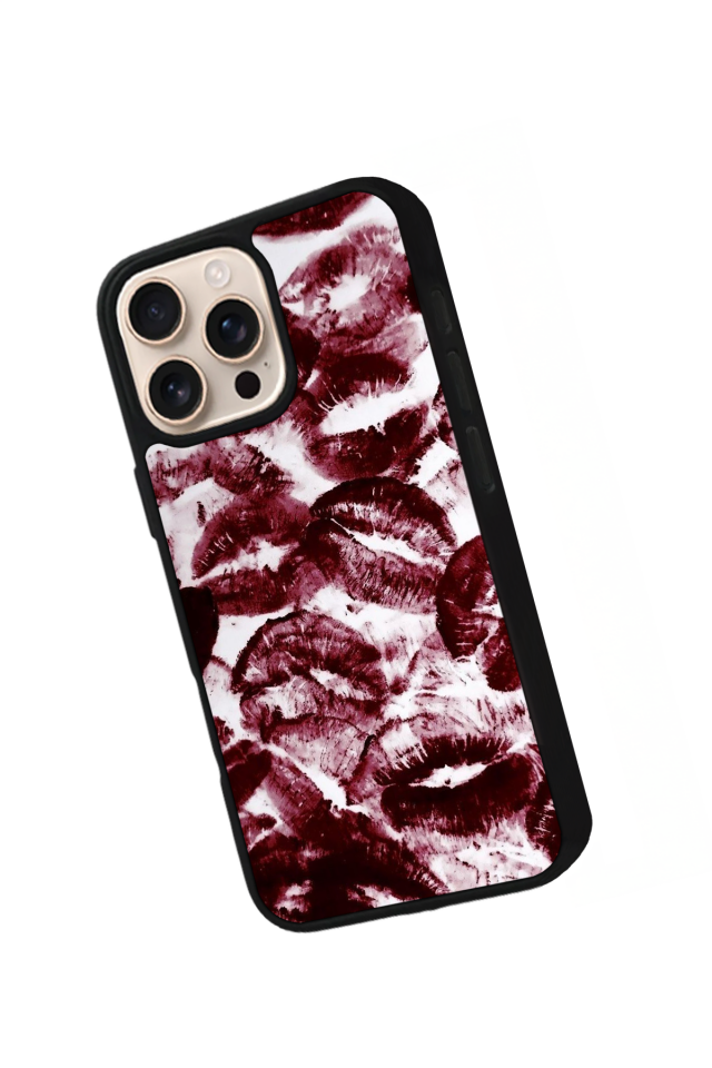 iPhone 14 Pro Uyumlu Dudak Tasarımlı Glossy Premium Kılıf