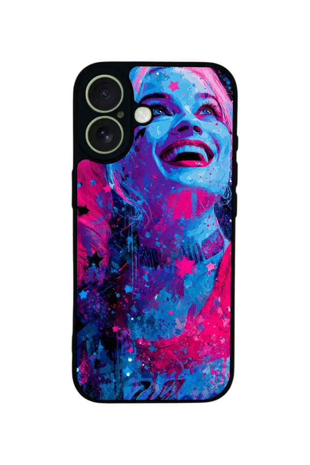 iPhone 17 Uyumlu HarleyQueen Tasarımlı Glossy Premium Kılıf