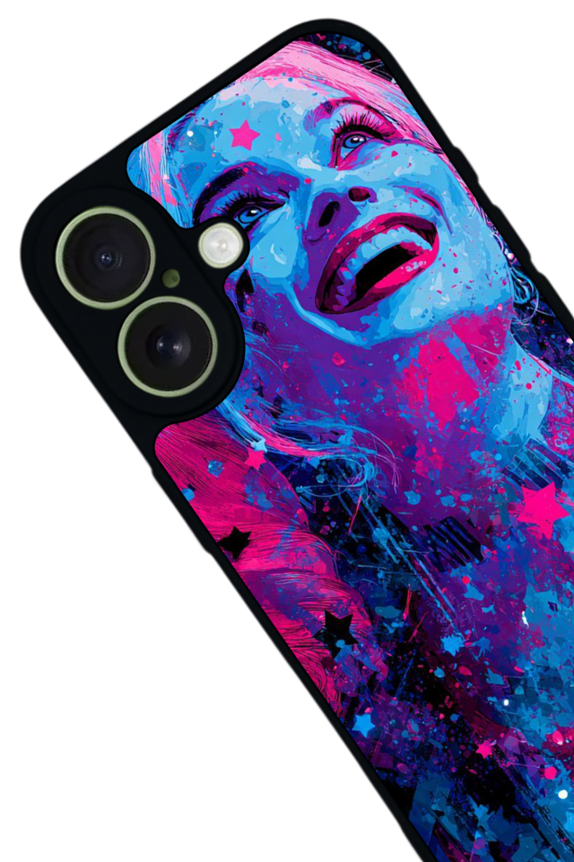 iPhone 17 Uyumlu HarleyQueen Tasarımlı Glossy Premium Kılıf