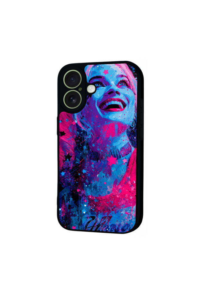 iPhone 17 Uyumlu HarleyQueen Tasarımlı Glossy Premium Kılıf