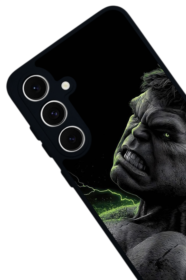 Samsung Galaxy S24 FE Uyumlu Hulk Tasarımlı Glossy Premium Kılıf