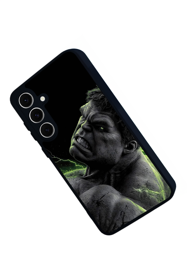 Samsung Galaxy S24 FE Uyumlu Hulk Tasarımlı Glossy Premium Kılıf