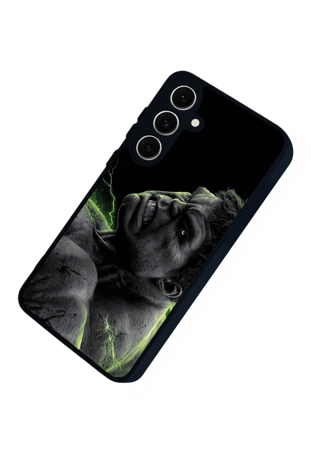 Samsung Galaxy S24 FE Uyumlu Hulk Tasarımlı Glossy Premium Kılıf