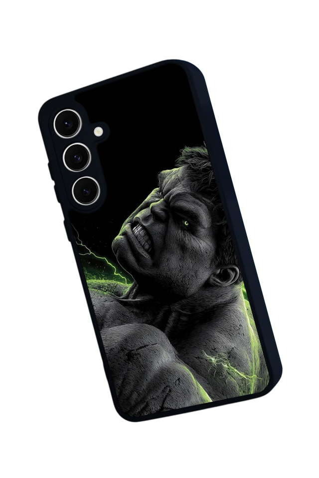 Samsung Galaxy S24 FE Uyumlu Hulk Tasarımlı Glossy Premium Kılıf