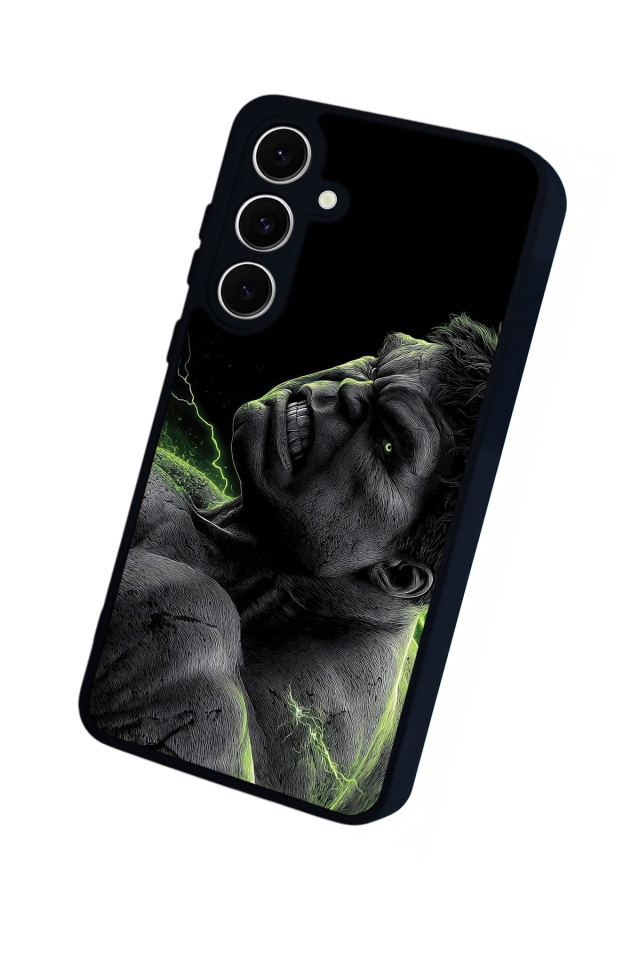 Samsung Galaxy S24 FE Uyumlu Hulk Tasarımlı Glossy Premium Kılıf