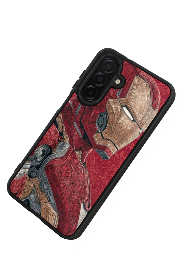 Samsung Galaxy A36 Uyumlu  Iron Man ( Demir Adam ) Tasarımlı Glossy Premium Kılıf