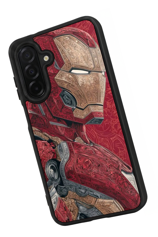 Samsung Galaxy A36 Uyumlu  Iron Man ( Demir Adam ) Tasarımlı Glossy Premium Kılıf