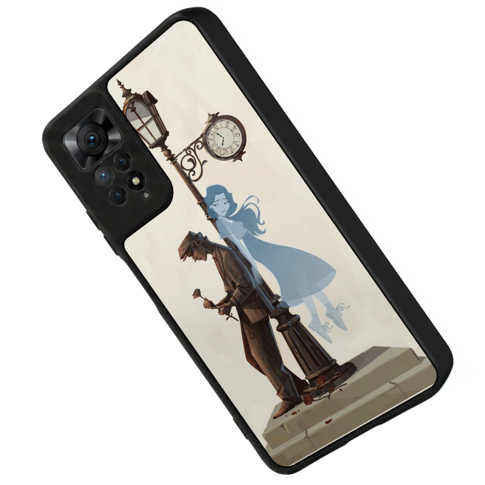 Xiaomi Redmi Note 12 Pro Uyumlu  Kalp Love Tasarımlı Glossy Premium Kılıf