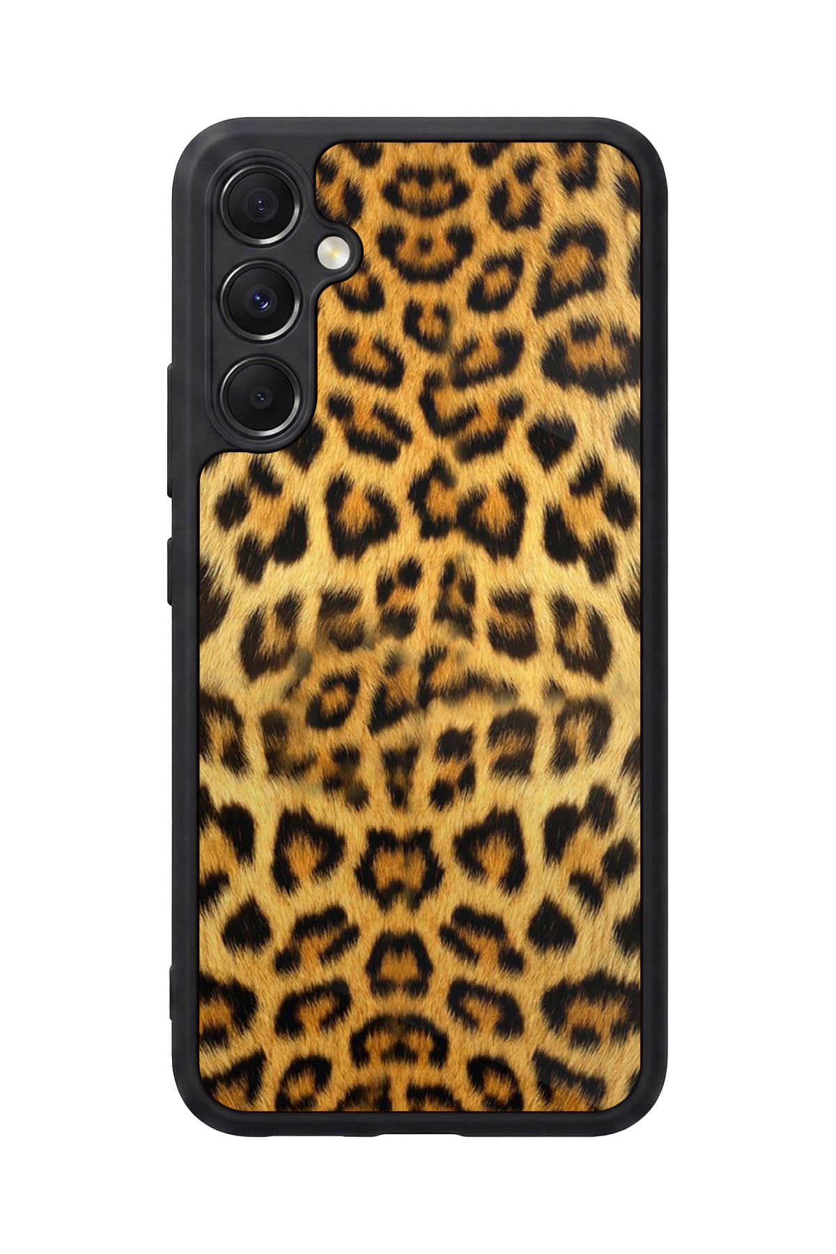 Samsung Galaxy M34 Uyumlu Leopar Tasarımlı Glossy Premium Kılıf