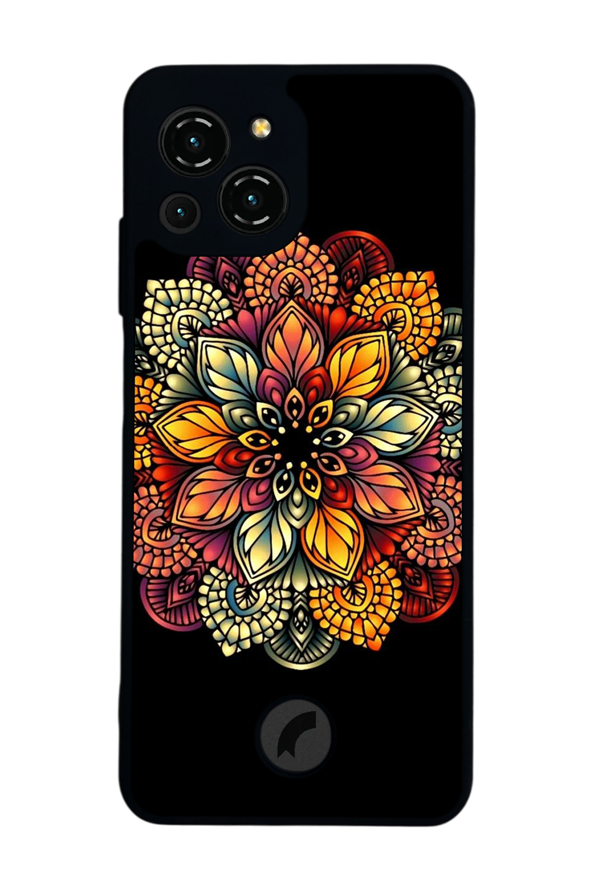 Reeder S23 Pro Max Uyumlu Mandala Tasarımlı Glossy Premium Kılıf