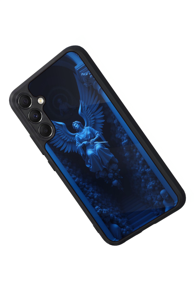 Samsung Galaxy A34 Uyumlu Melek Tasarımlı Glossy Premium Kılıf