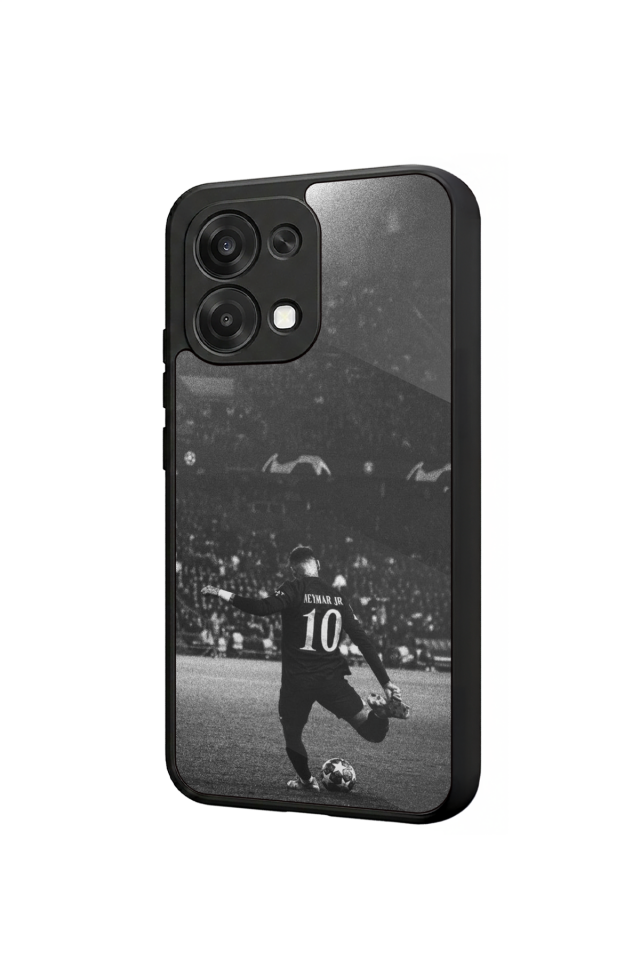 Oppo A6 Pro Uyumlu Neymar Tasarımlı Glossy Premium Kılıf