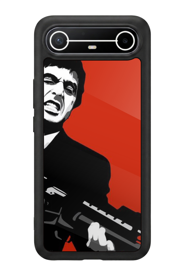 Tecno Spark Slim 5G Uyumlu Scarface Tasarımlı Glossy Premium Kılıf