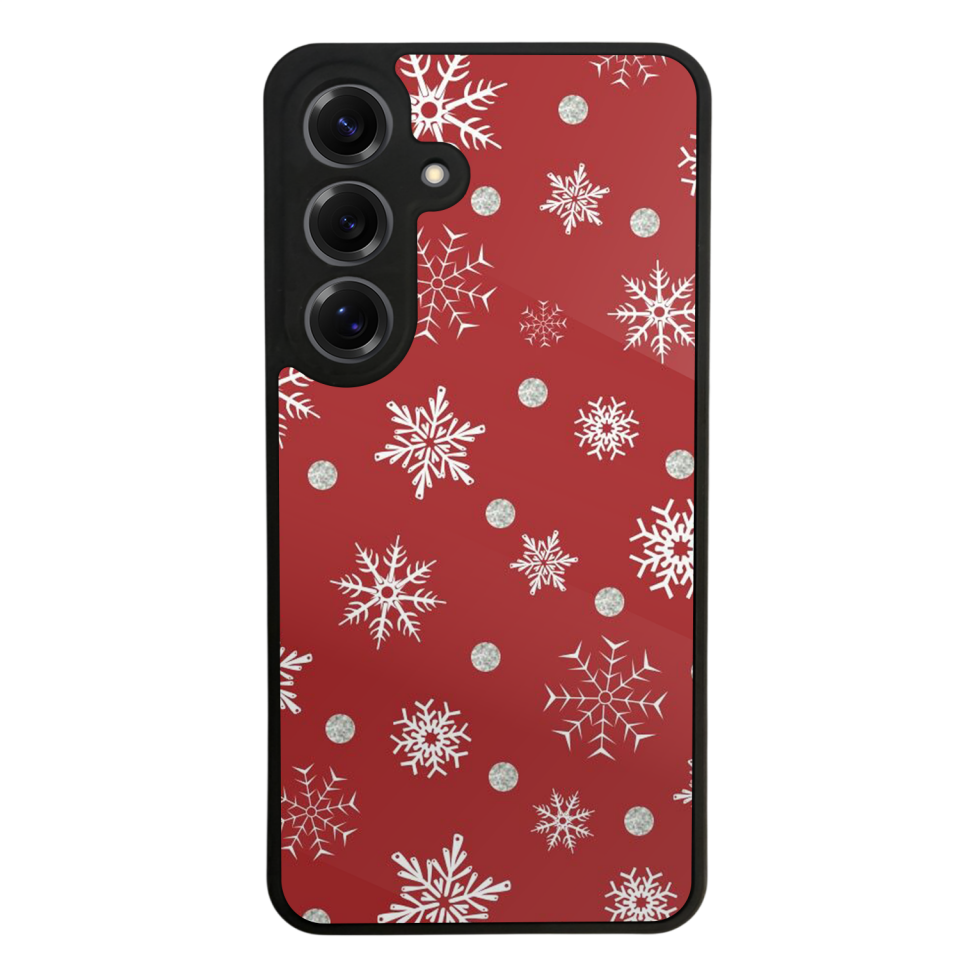 Samsung Galaxy S25 Uyumlu Yilbasi Christmas Tasarımlı Glossy Premium Kılıf