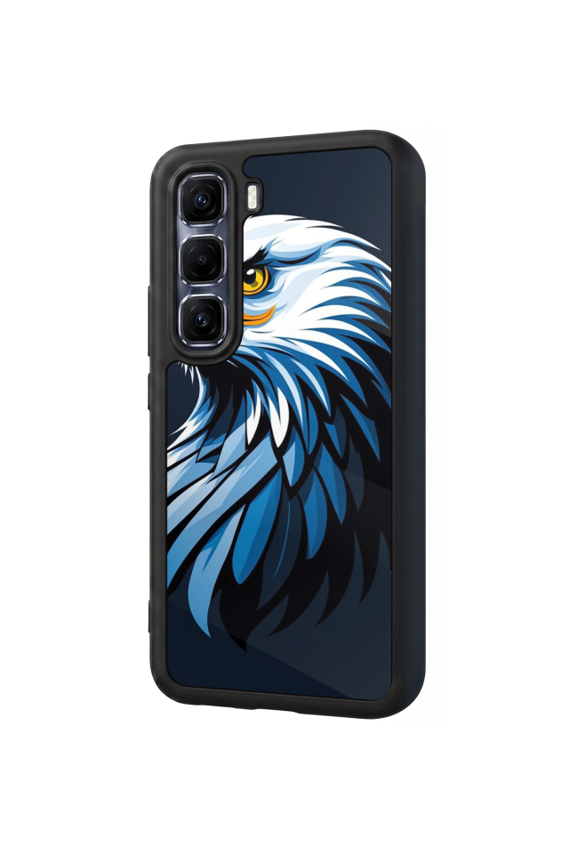 Infinix Hot 60 Pro Plus Uyumlu Besiktas Tasarımlı Glossy Premium Kılıf