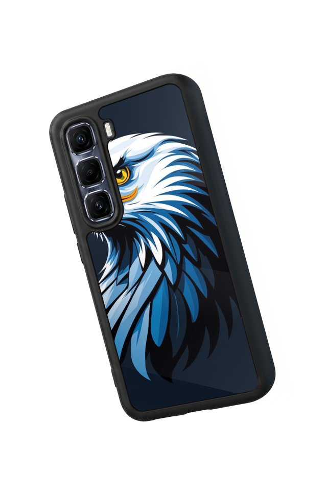 Infinix Hot 60 Pro Plus Uyumlu Besiktas Tasarımlı Glossy Premium Kılıf