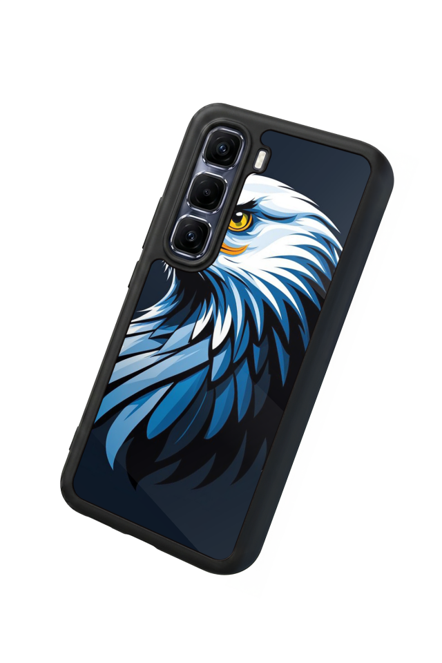 Infinix Hot 60 Pro Plus Uyumlu Besiktas Tasarımlı Glossy Premium Kılıf