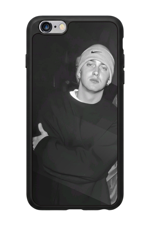 iPhone 6 Plus Uyumlu Eminem Tasarımlı Glossy Premium Kılıf