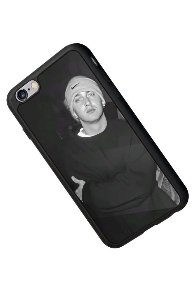 iPhone 6 Plus Uyumlu Eminem Tasarımlı Glossy Premium Kılıf