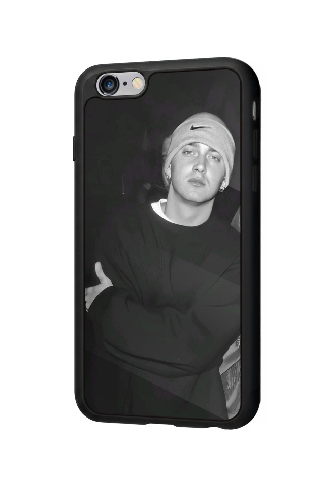 iPhone 6 Plus Uyumlu Eminem Tasarımlı Glossy Premium Kılıf
