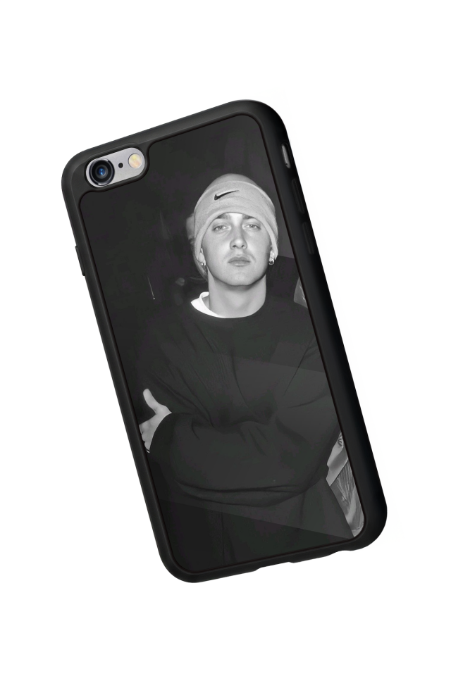 iPhone 6 Plus Uyumlu Eminem Tasarımlı Glossy Premium Kılıf