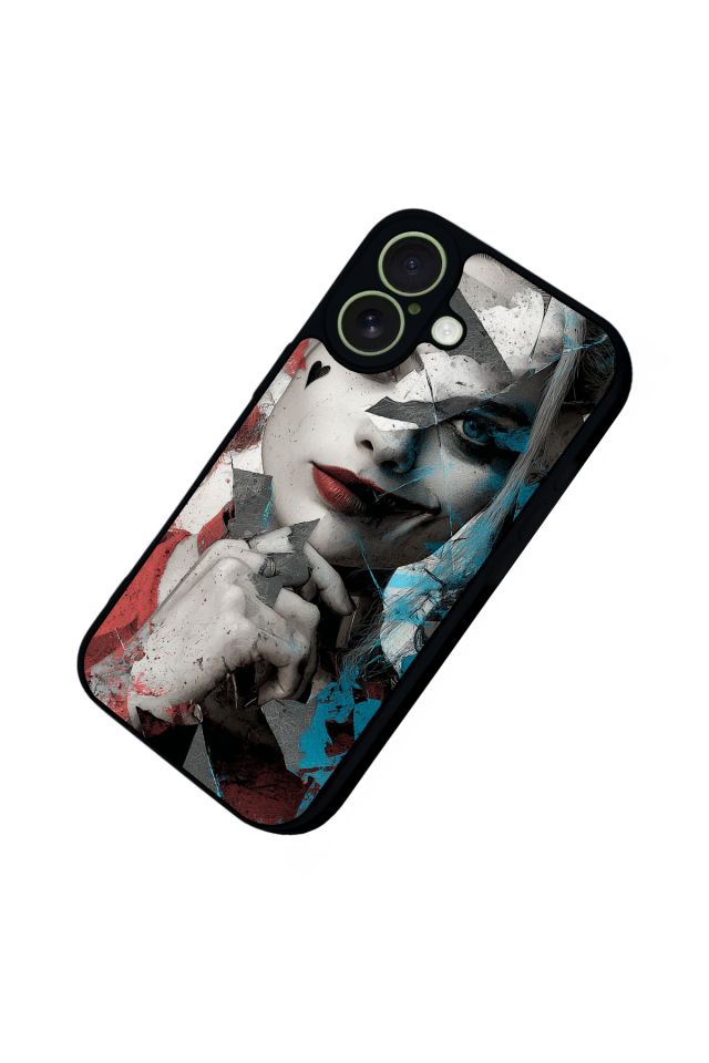 iPhone 17 Uyumlu HarleyQueen Tasarımlı Glossy Premium Kılıf