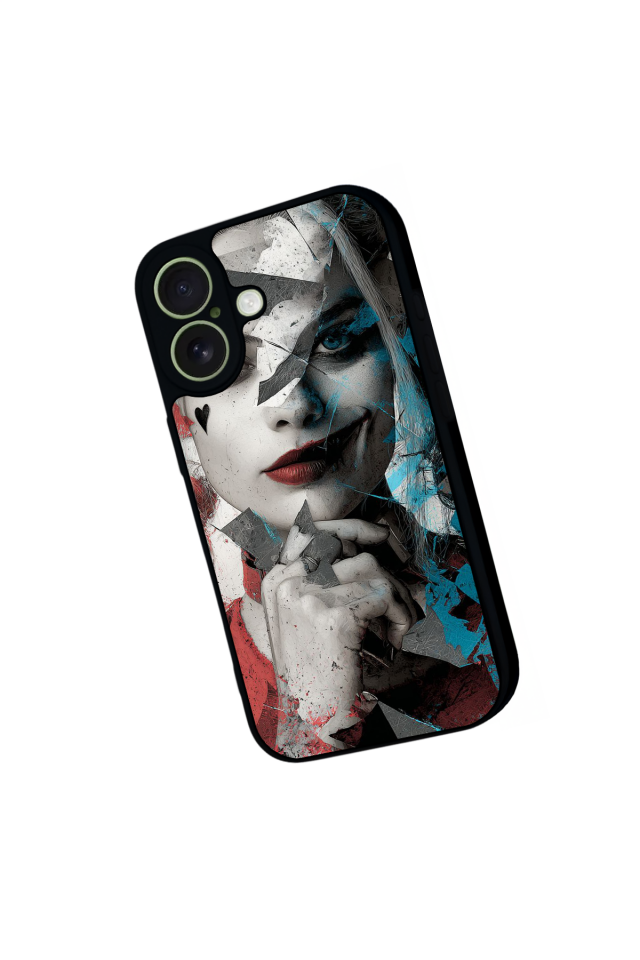 iPhone 17 Uyumlu HarleyQueen Tasarımlı Glossy Premium Kılıf