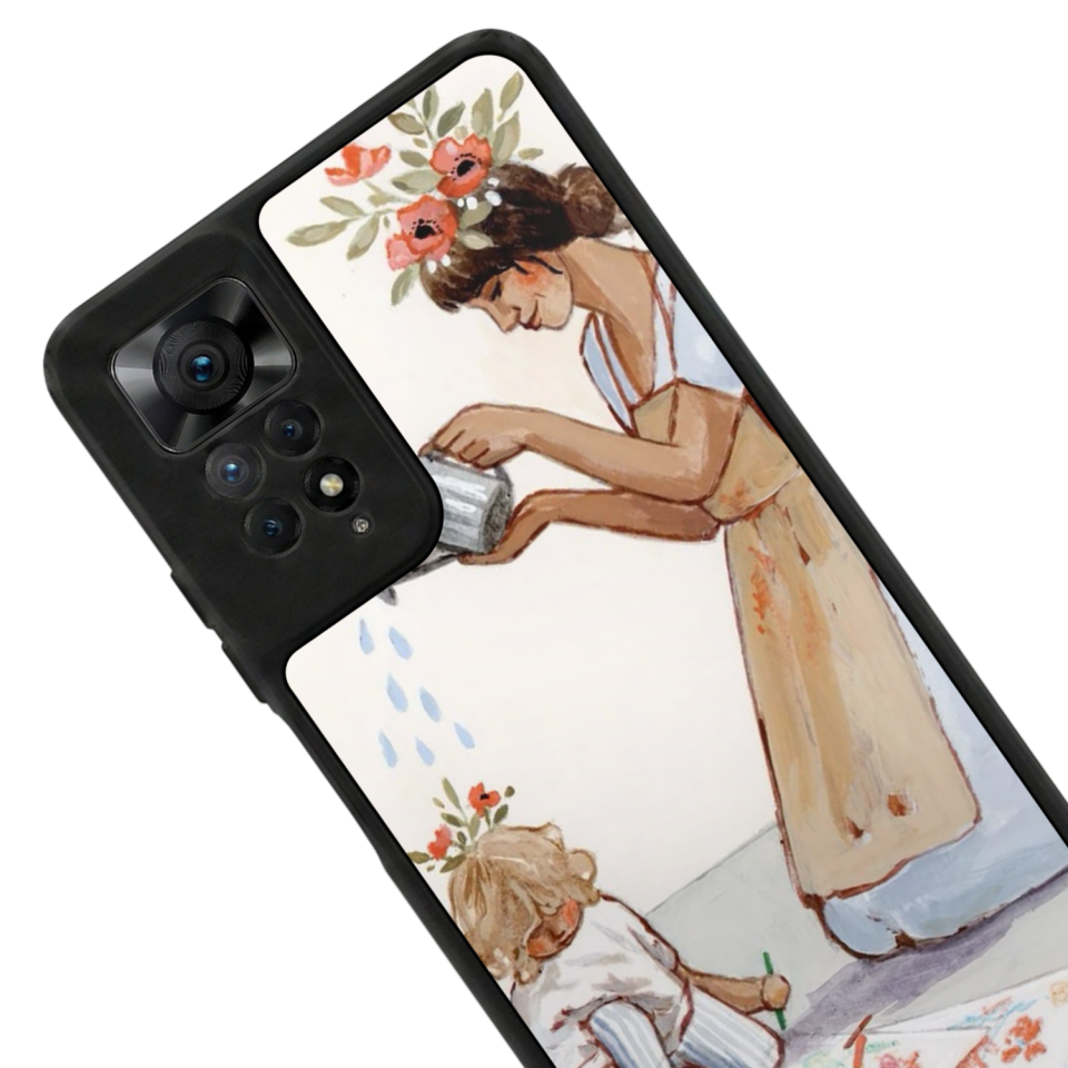 Xiaomi Redmi Note 12 Pro Uyumlu Kalp Love Tasarımlı Glossy Premium Kılıf