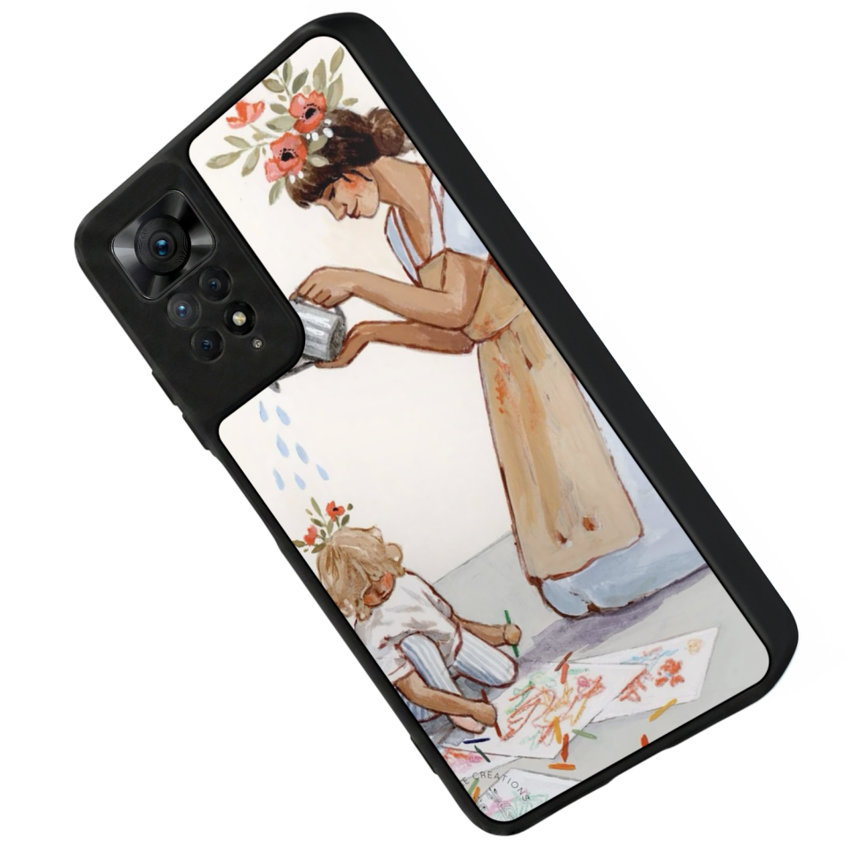 Xiaomi Redmi Note 12 Pro Uyumlu Kalp Love Tasarımlı Glossy Premium Kılıf