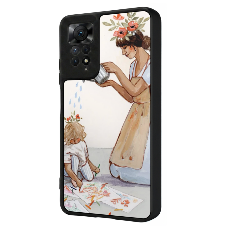 Xiaomi Redmi Note 12 Pro Uyumlu Kalp Love Tasarımlı Glossy Premium Kılıf