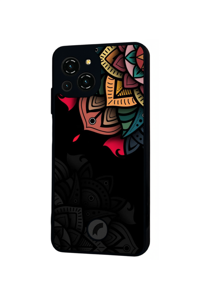 Reeder S23 Pro Max Uyumlu Mandala Tasarımlı Glossy Premium Kılıf