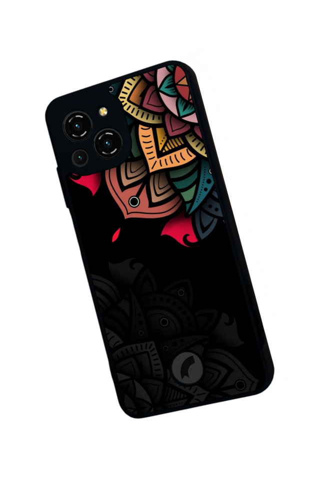 Reeder S23 Pro Max Uyumlu Mandala Tasarımlı Glossy Premium Kılıf