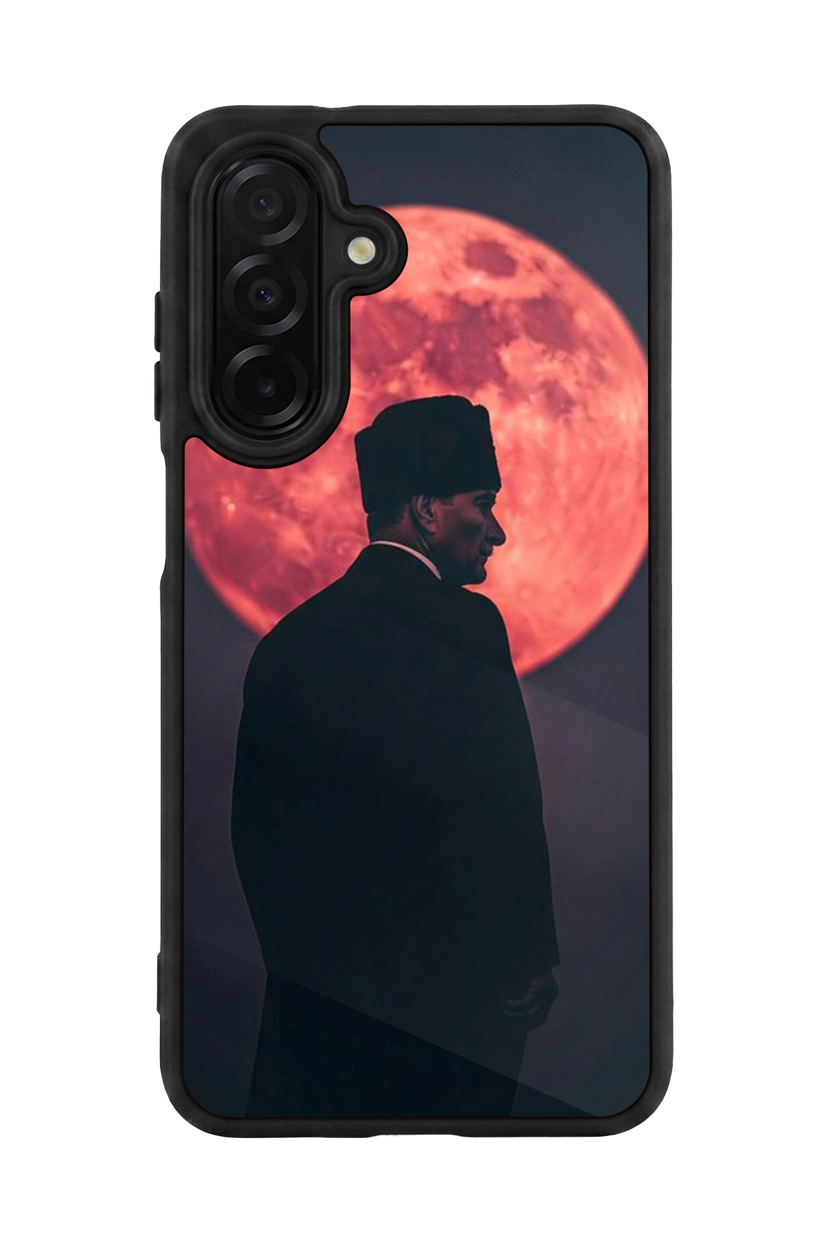 Samsung Galaxy A56 Uyumlu Mustafa Kemal Ataturk Tasarımlı Glossy Premium Kılıf