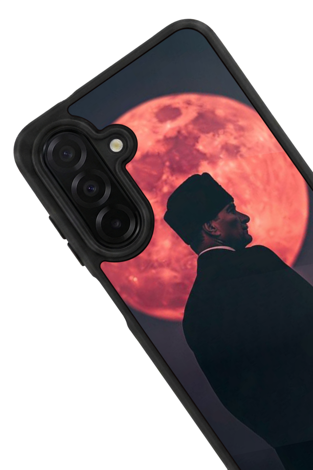 Samsung Galaxy A56 Uyumlu Mustafa Kemal Ataturk Tasarımlı Glossy Premium Kılıf