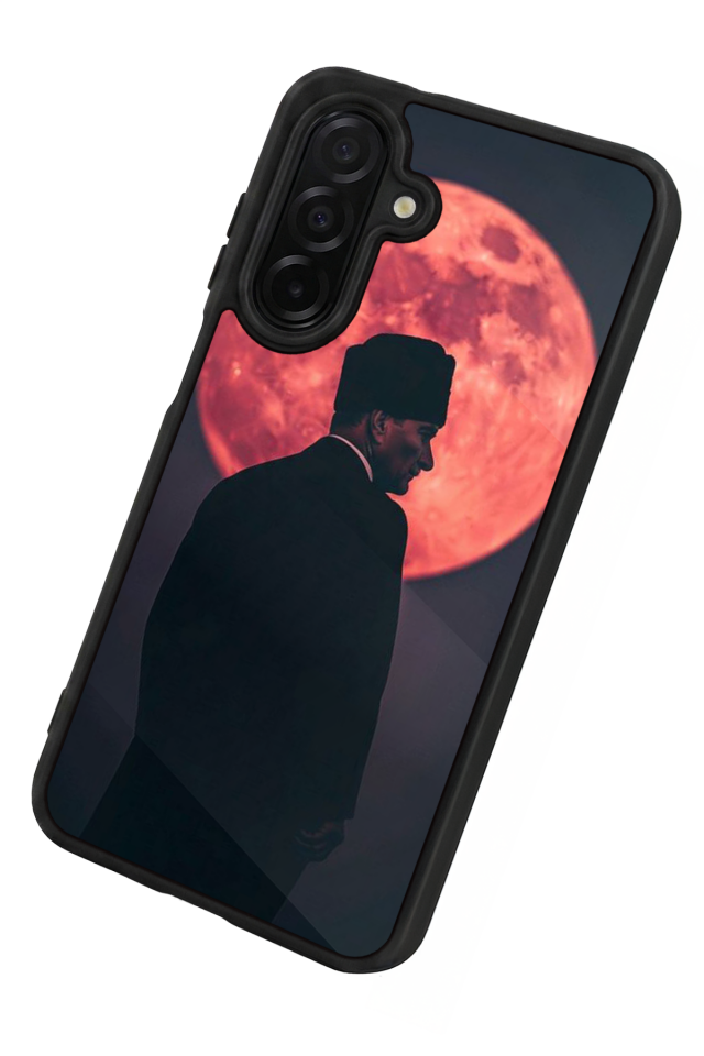 Samsung Galaxy A56 Uyumlu Mustafa Kemal Ataturk Tasarımlı Glossy Premium Kılıf