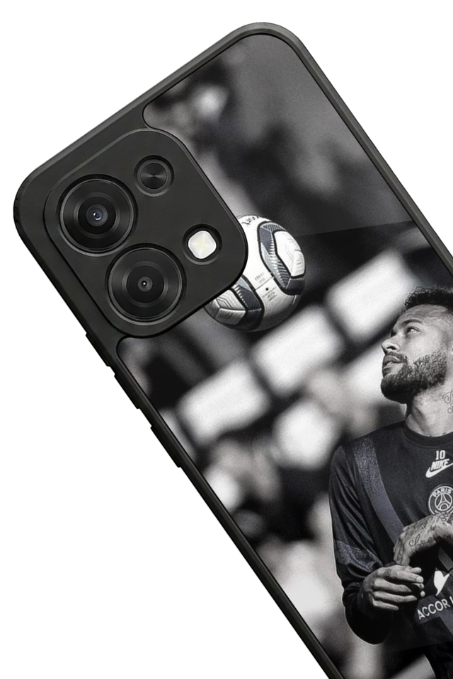 Oppo A6 Pro Uyumlu Neymar Tasarımlı Glossy Premium Kılıf