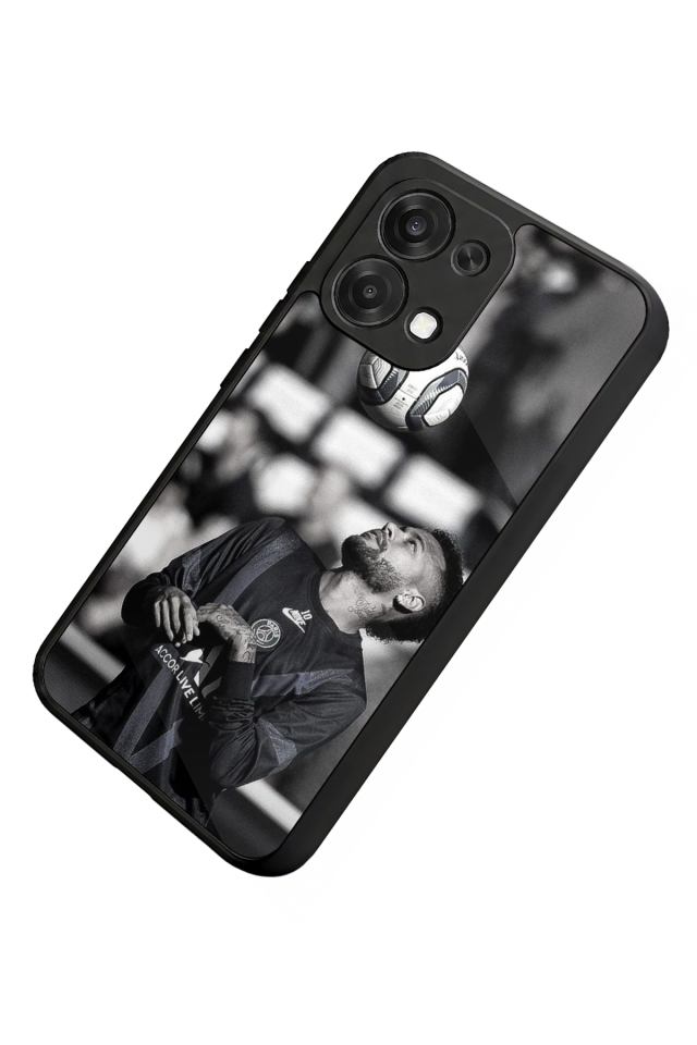 Oppo A6 Pro Uyumlu Neymar Tasarımlı Glossy Premium Kılıf