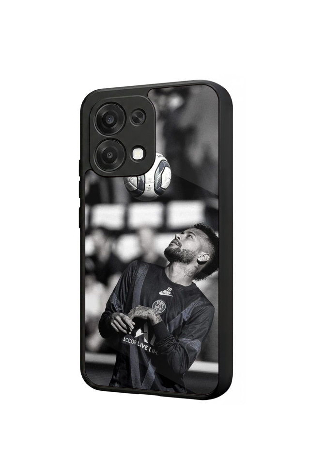 Oppo A6 Pro Uyumlu Neymar Tasarımlı Glossy Premium Kılıf
