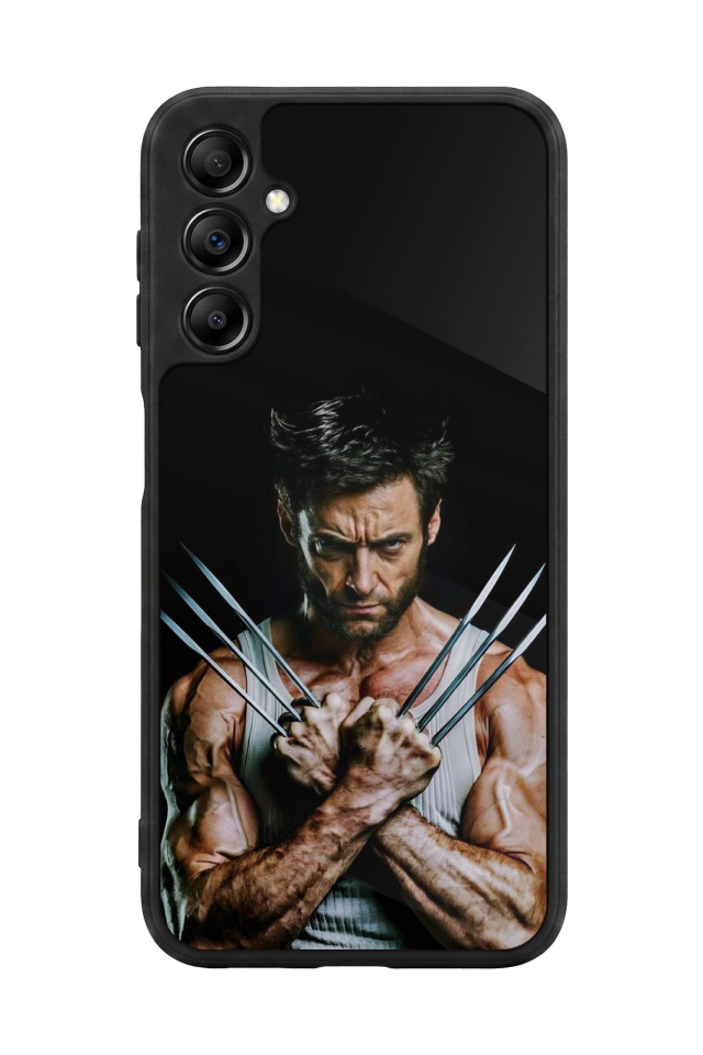 Samsung Galaxy A14 Uyumlu Wolverine Tasarımlı Glossy Premium Kılıf