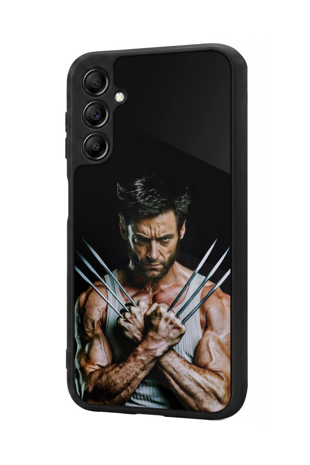 Samsung Galaxy A14 Uyumlu Wolverine Tasarımlı Glossy Premium Kılıf