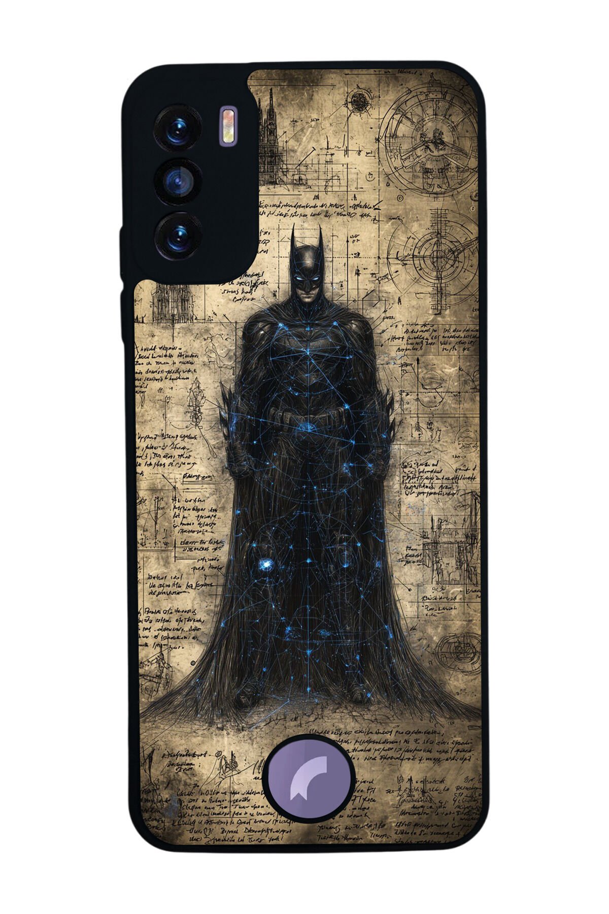 Reeder S19 Max Pro S Uyumlu Batman Tasarımlı Glossy Premium Kılıf