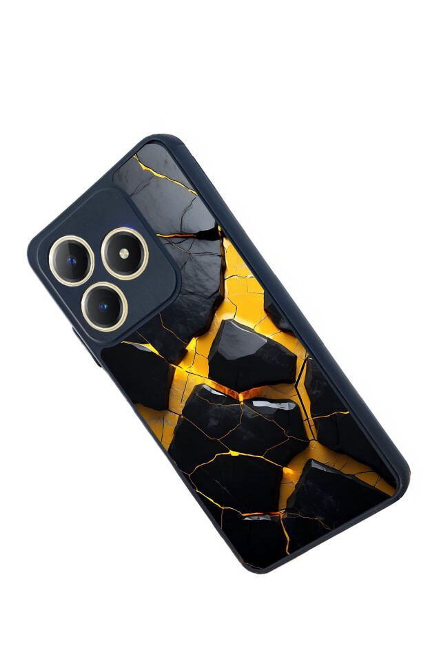 Realme C63 Mat Uyumlu Siyah Kılıf – Yumuşak Silikon, Koruyucu, Şok Emici Kapak