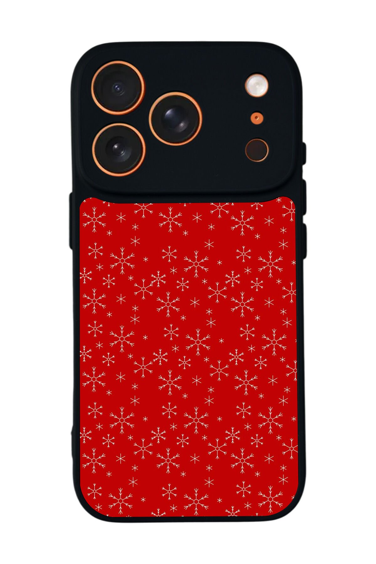 iPhone 17 Pro Max Uyumlu Yilbasi Christmas Tasarımlı Glossy Premium Kılıf