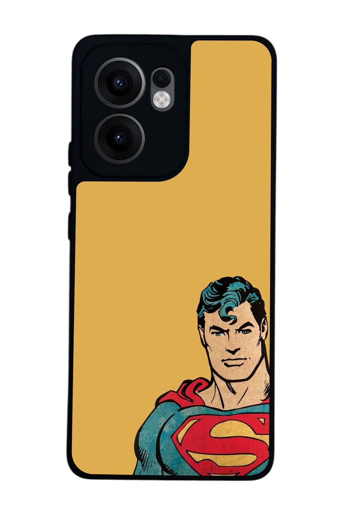 Oppo Reno 13F Uyumlu Superman Tasarımlı Glossy Premium Kılıf