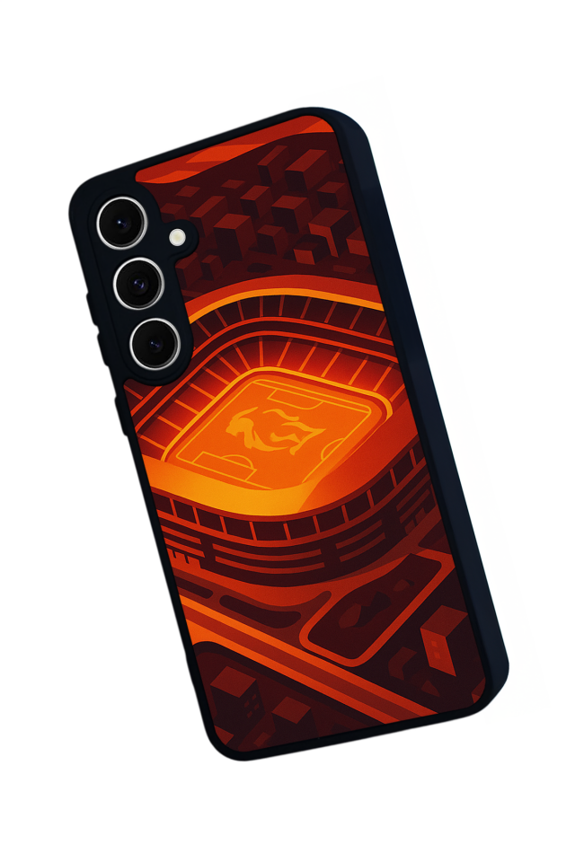 Samsung Galaxy S24 FE Uyumlu Aslan Tasarımlı Glossy Premium Kılıf