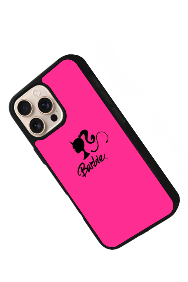 iPhone 15 Pro Uyumlu Barbie Tasarımlı Glossy Premium Kılıf