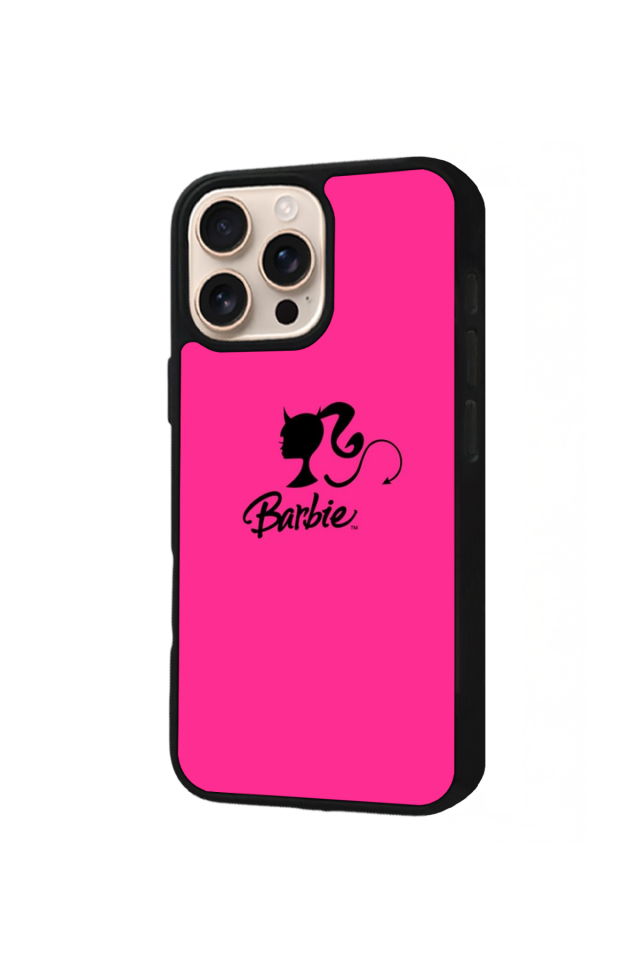 iPhone 15 Pro Uyumlu Barbie Tasarımlı Glossy Premium Kılıf